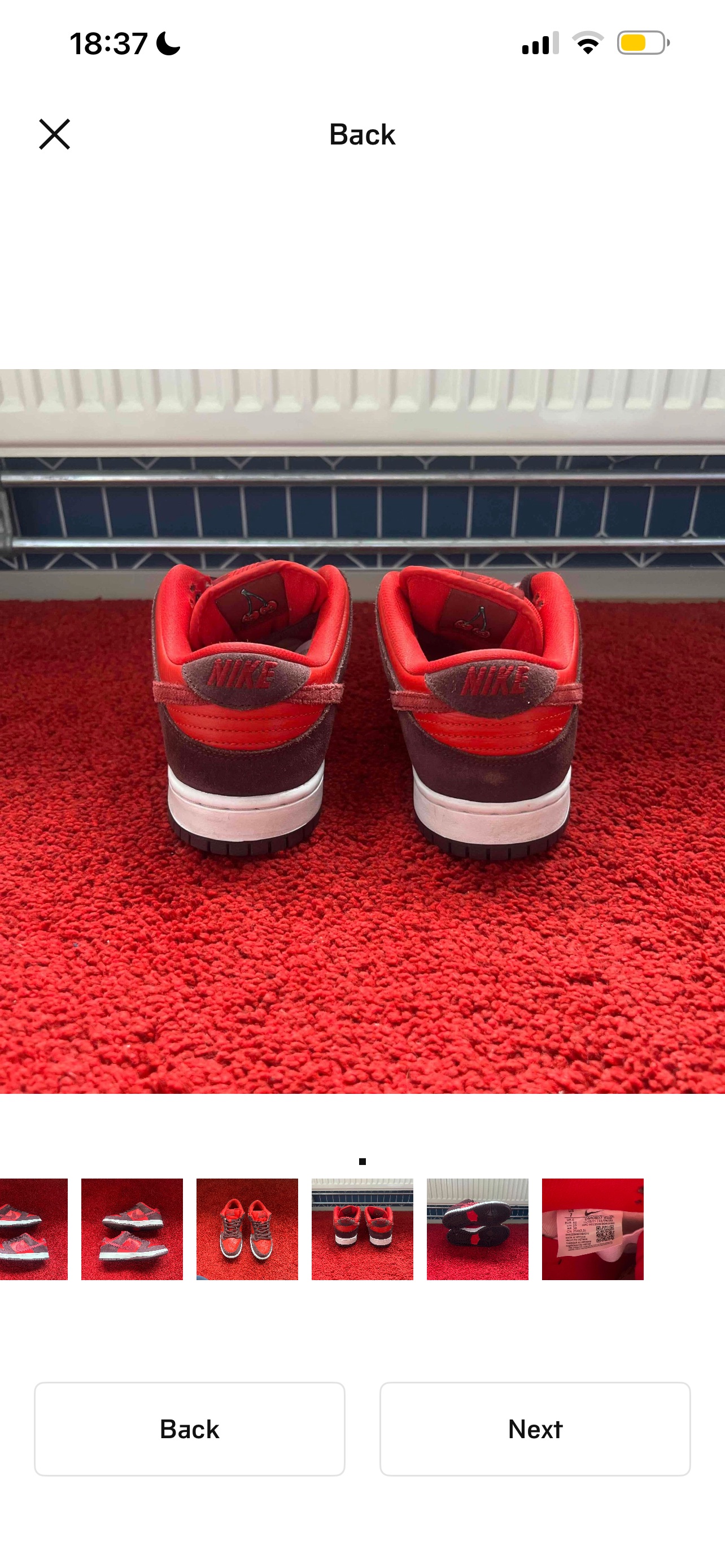 Nike SB Dunk Low 'Cherry' (2022) photo 4