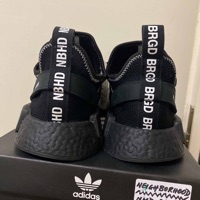 Adidas x Neighborhood NMD R1 Primeknit PK Core Black (2018) photo 4
