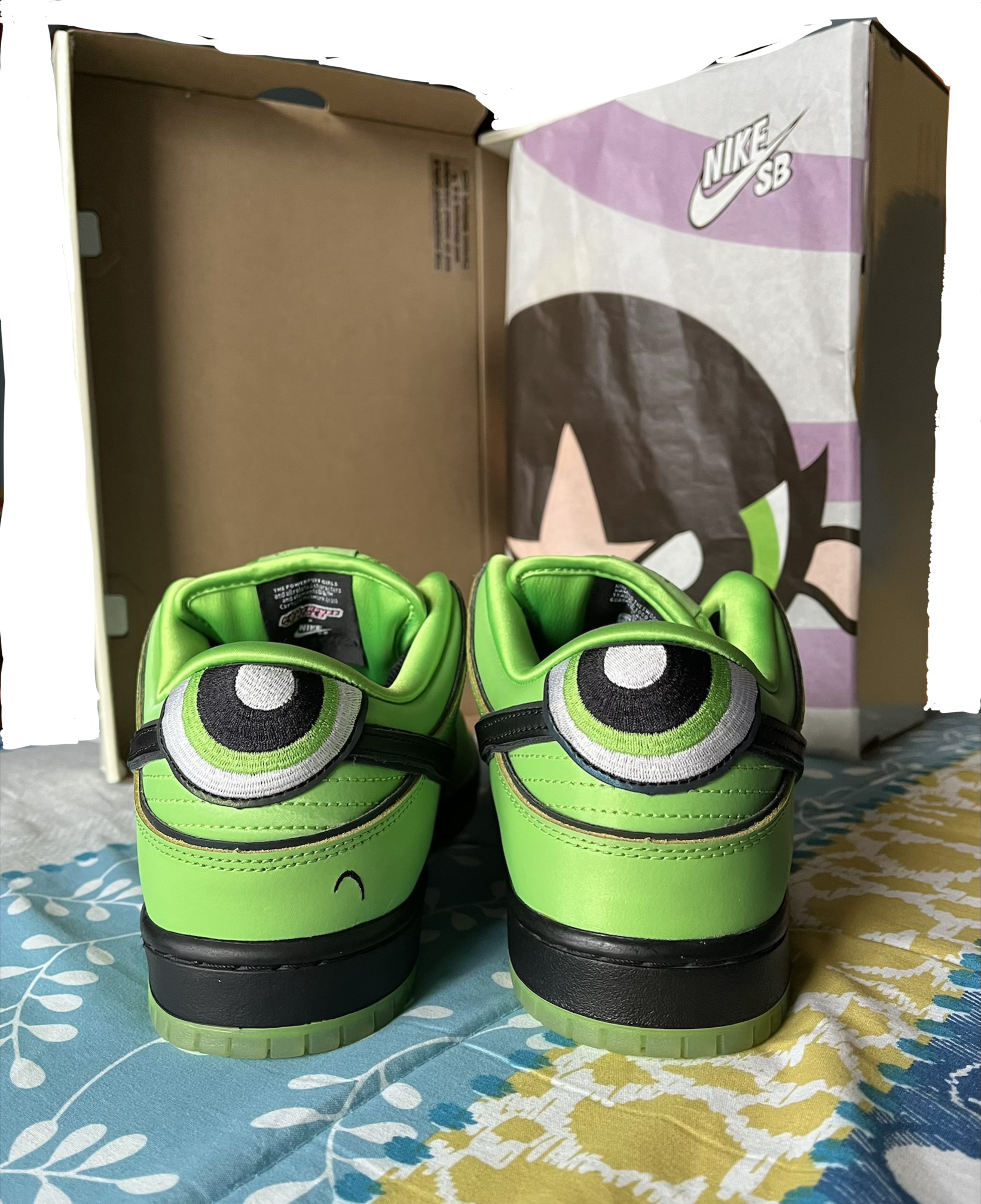 Nike SB x The Powerpuff Girls Dunk Low 'Buttercup' (2023) photo 4