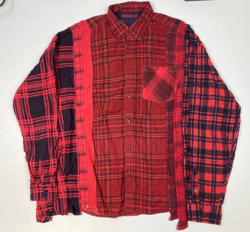 Rebuild by Needles 7 Cuts Flannel Shirt