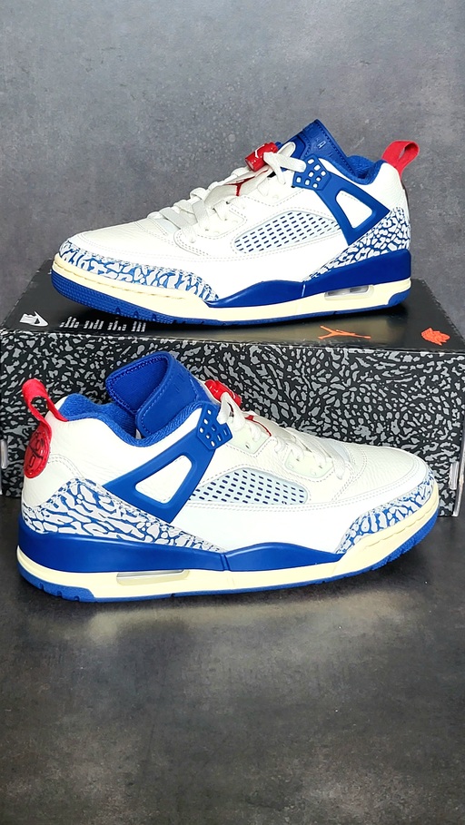 Air Jordan Spizike Low 'Sail Storm Blue' (2025)