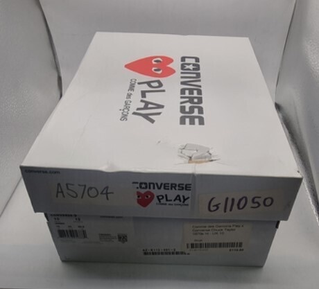 Converse x Comme des Garcons CDG Chuck Taylor High Cream White photo 7