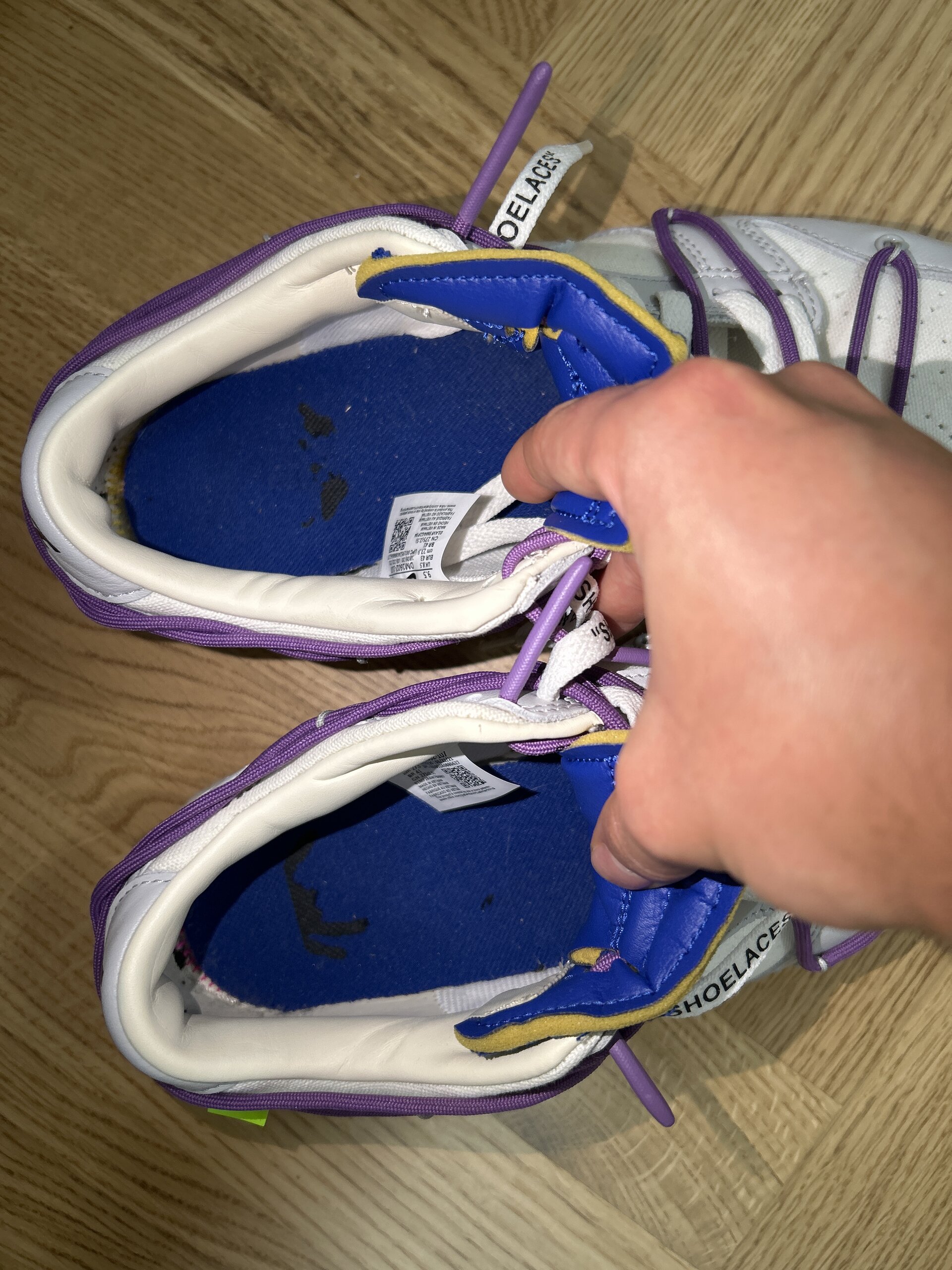 Nike x Off-White Dunk Low Lot 48 (2021) photo 5