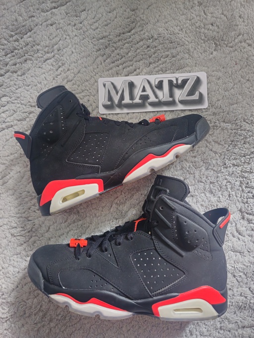 Air Jordan 6 OG 'Infrared' Black (NIKE AIR) (2019)