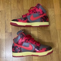 Nike Dunk High 1985 Acid Wash Red (2021) photo 2