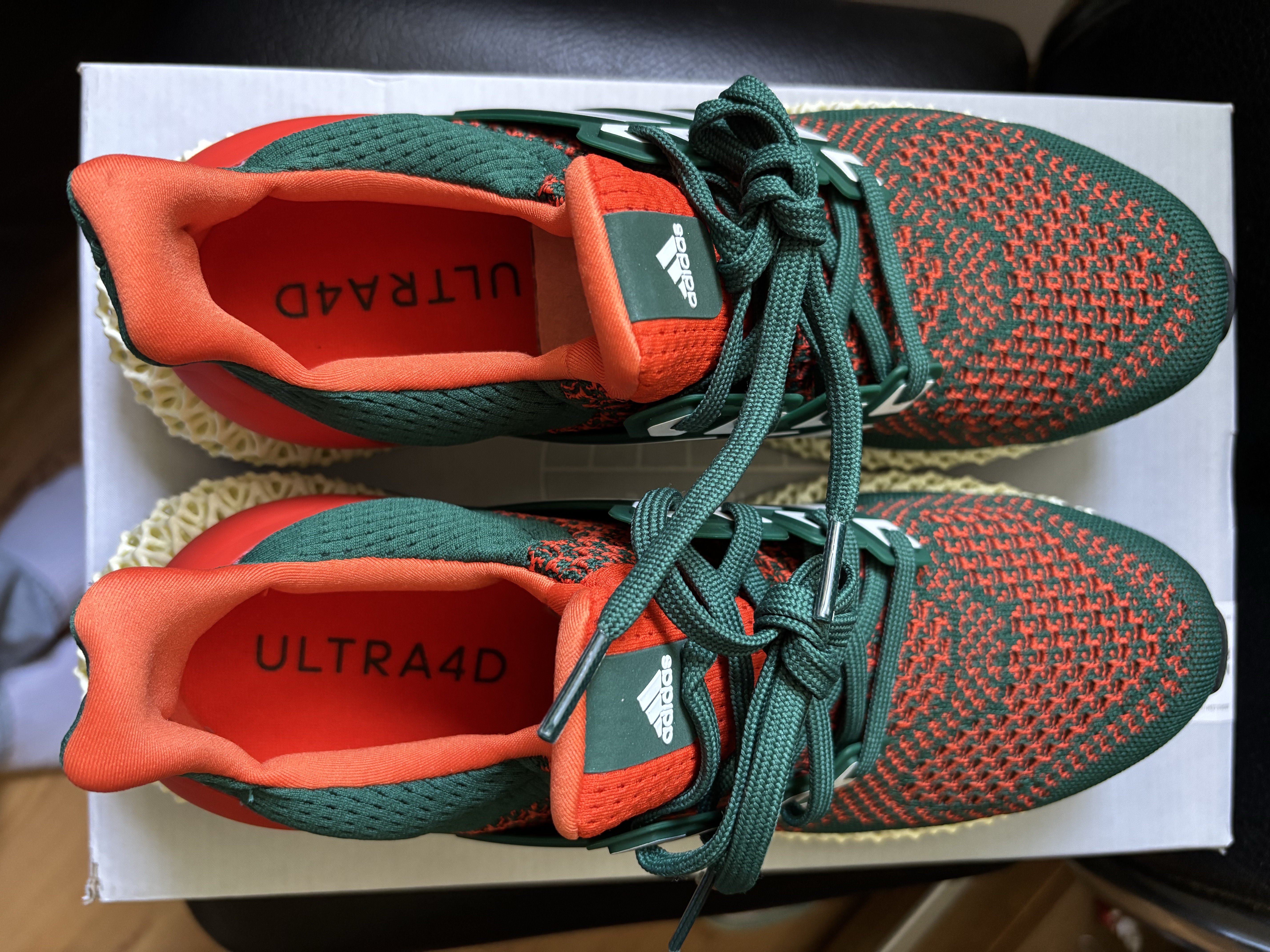 Adidas Ultra 4D Miami Hurricanes (2021) photo 3
