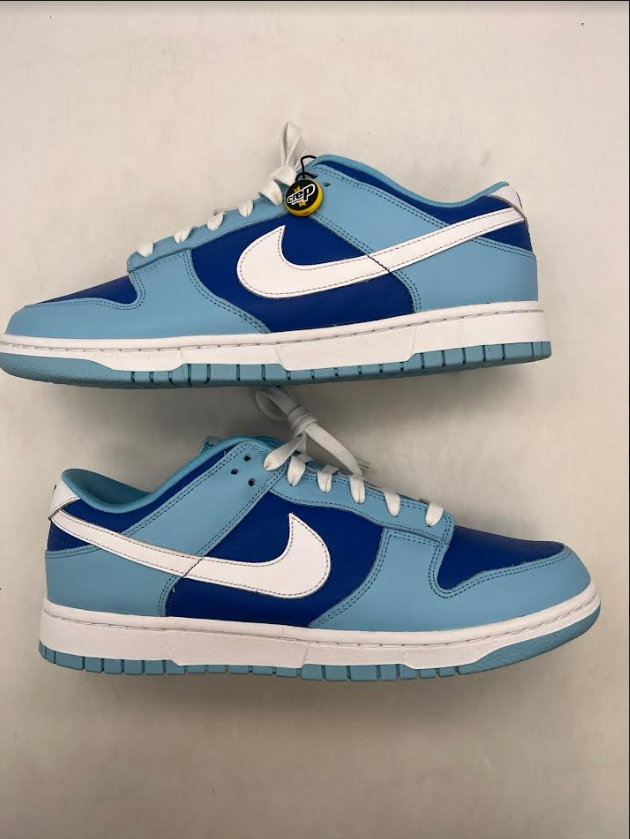 Nike Dunk Low Retro QS 'Flash White Argon Blue Flash' (2022) photo 4