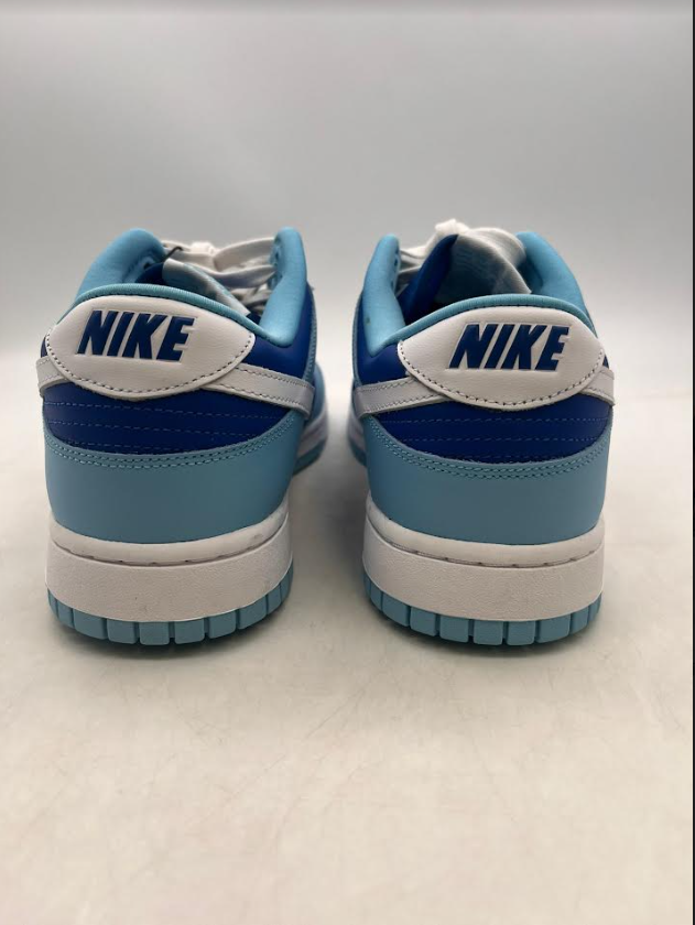 Nike Dunk Low Retro QS 'Flash White Argon Blue Flash' (2022) photo 2
