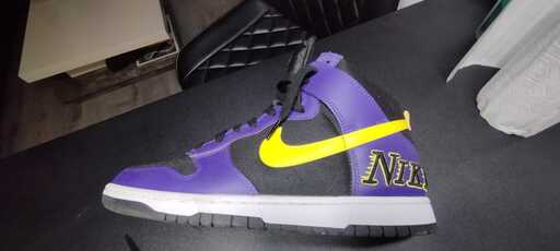 Nike Dunk High EMB Lakers (2021)