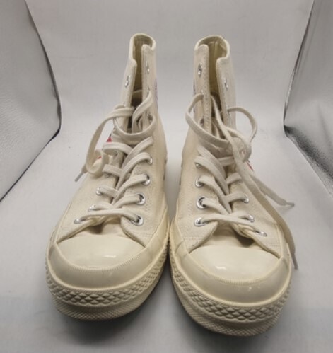 Converse x Comme des Garcons CDG Chuck Taylor High Cream White photo 3