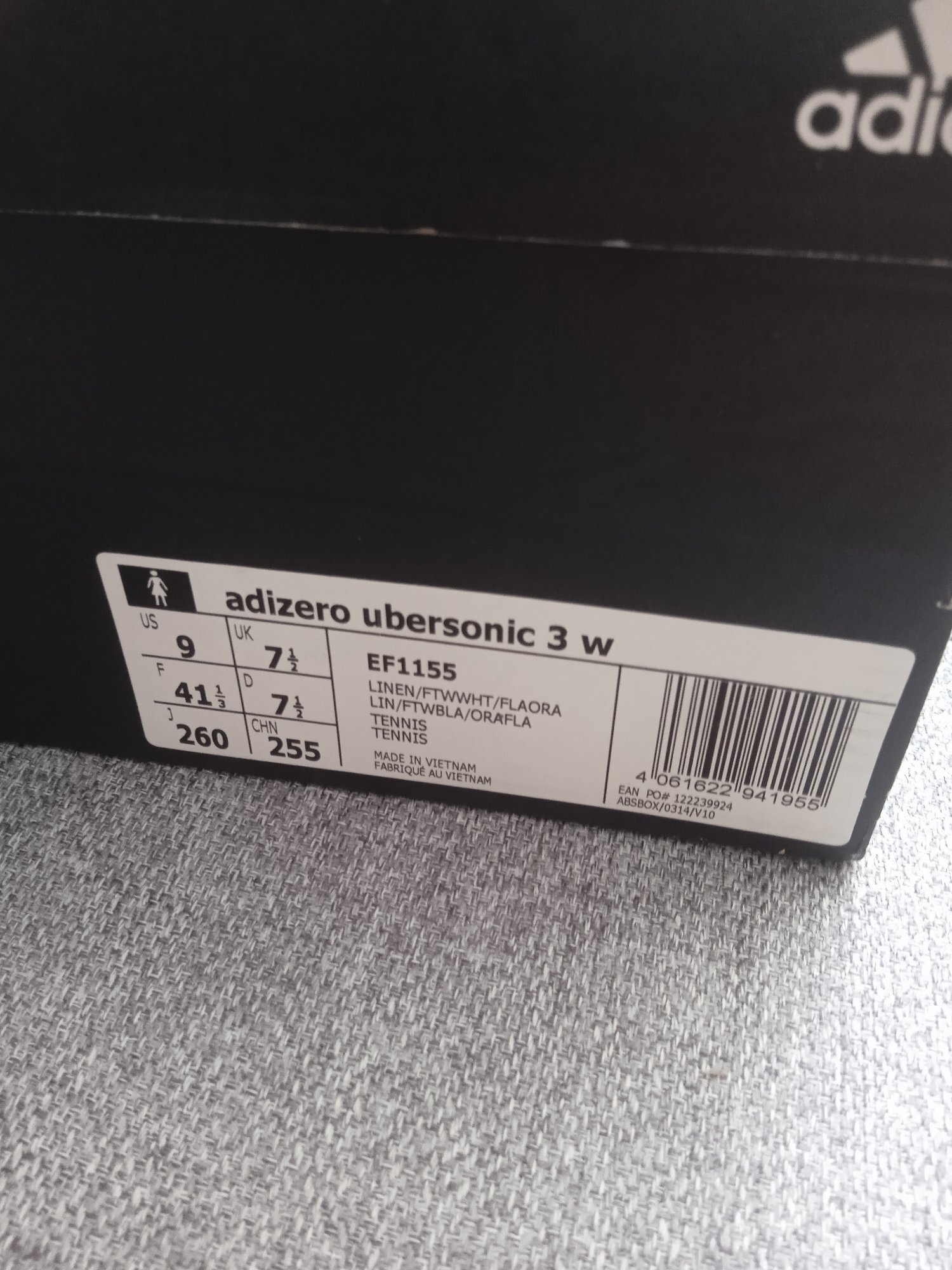 adidas Adizero Ubersonic 3 W photo 3