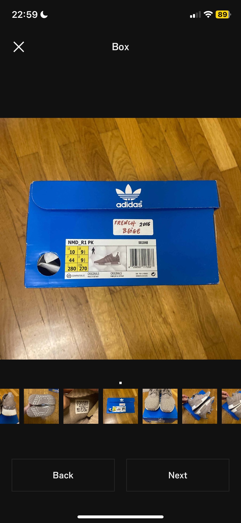 Adidas NMD R1 French Beige photo 7