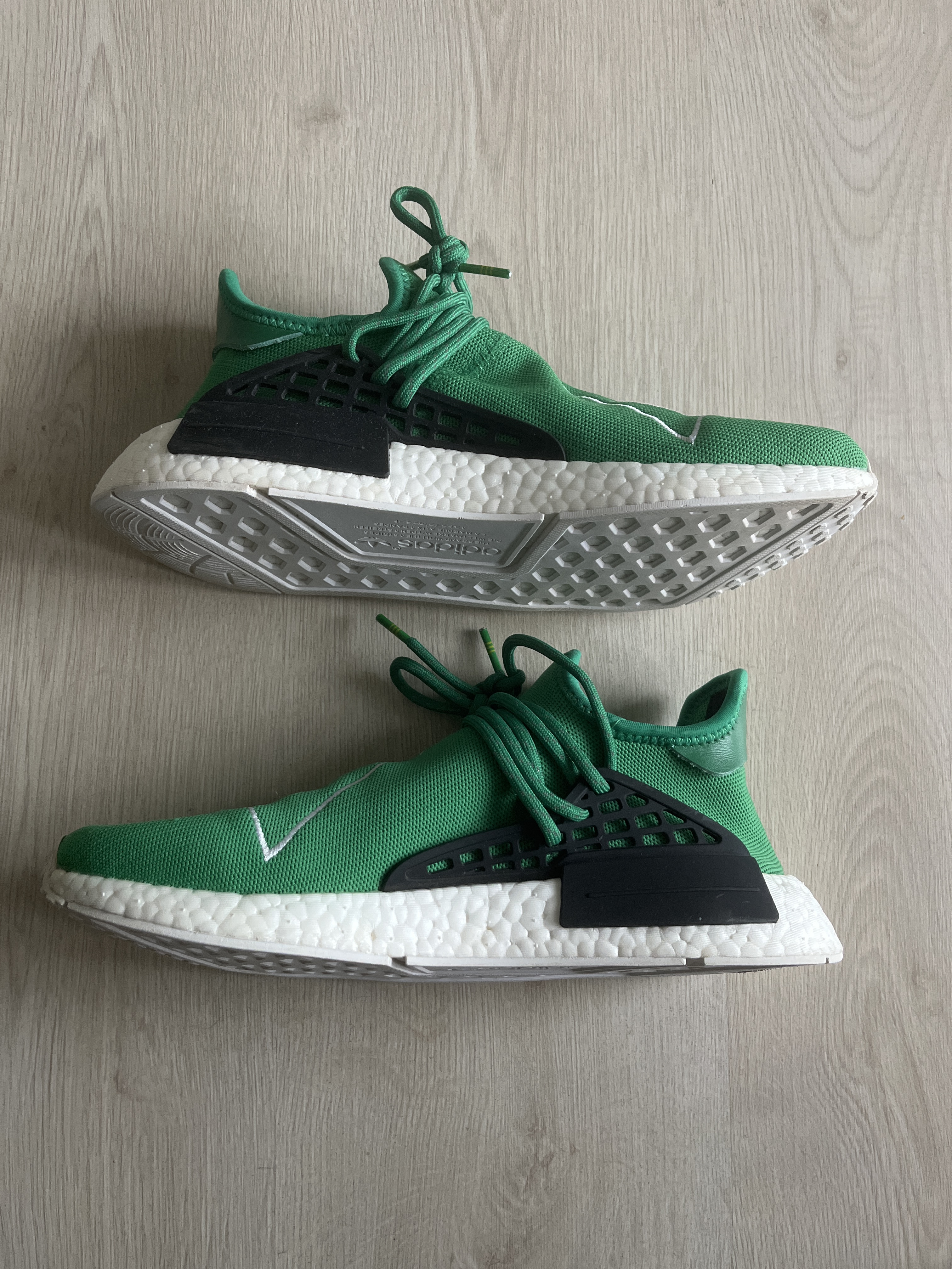 Adidas x Pharrell NMD HU Human Race Green (2016) photo 2