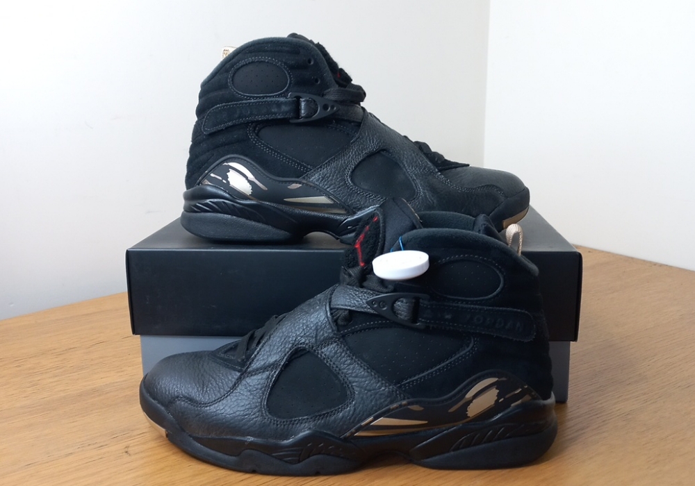 Air Jordan x OVO 8 Retro Black Metallic Gold (2018) photo 1