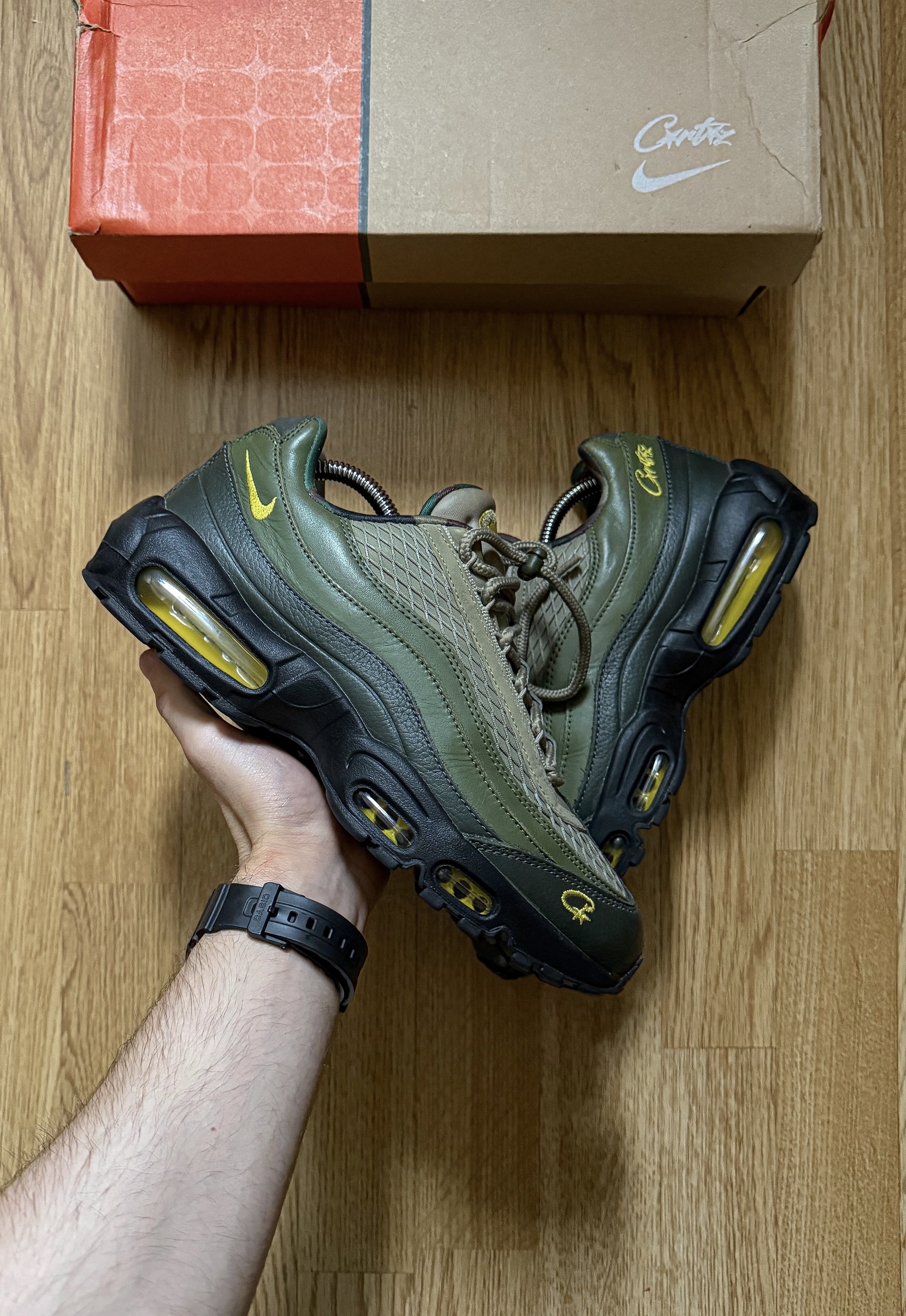 Nike x Corteiz Air Max 95 Olive (2023) photo 8