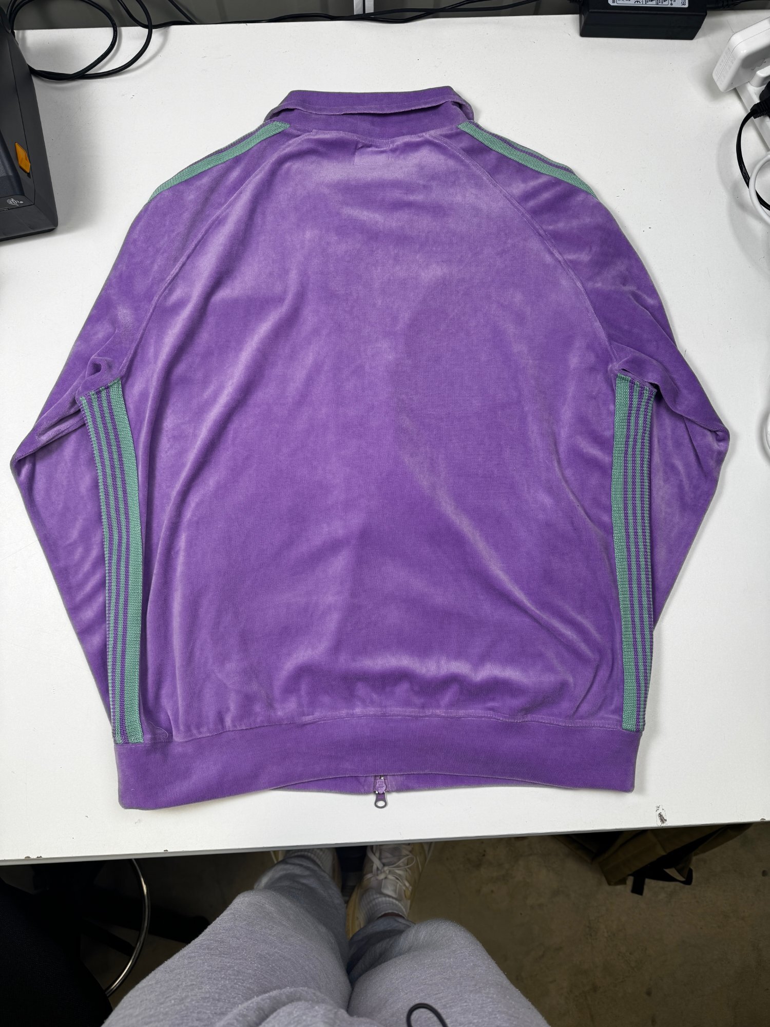 Needles x AWGE Velour Track Jacket photo 2