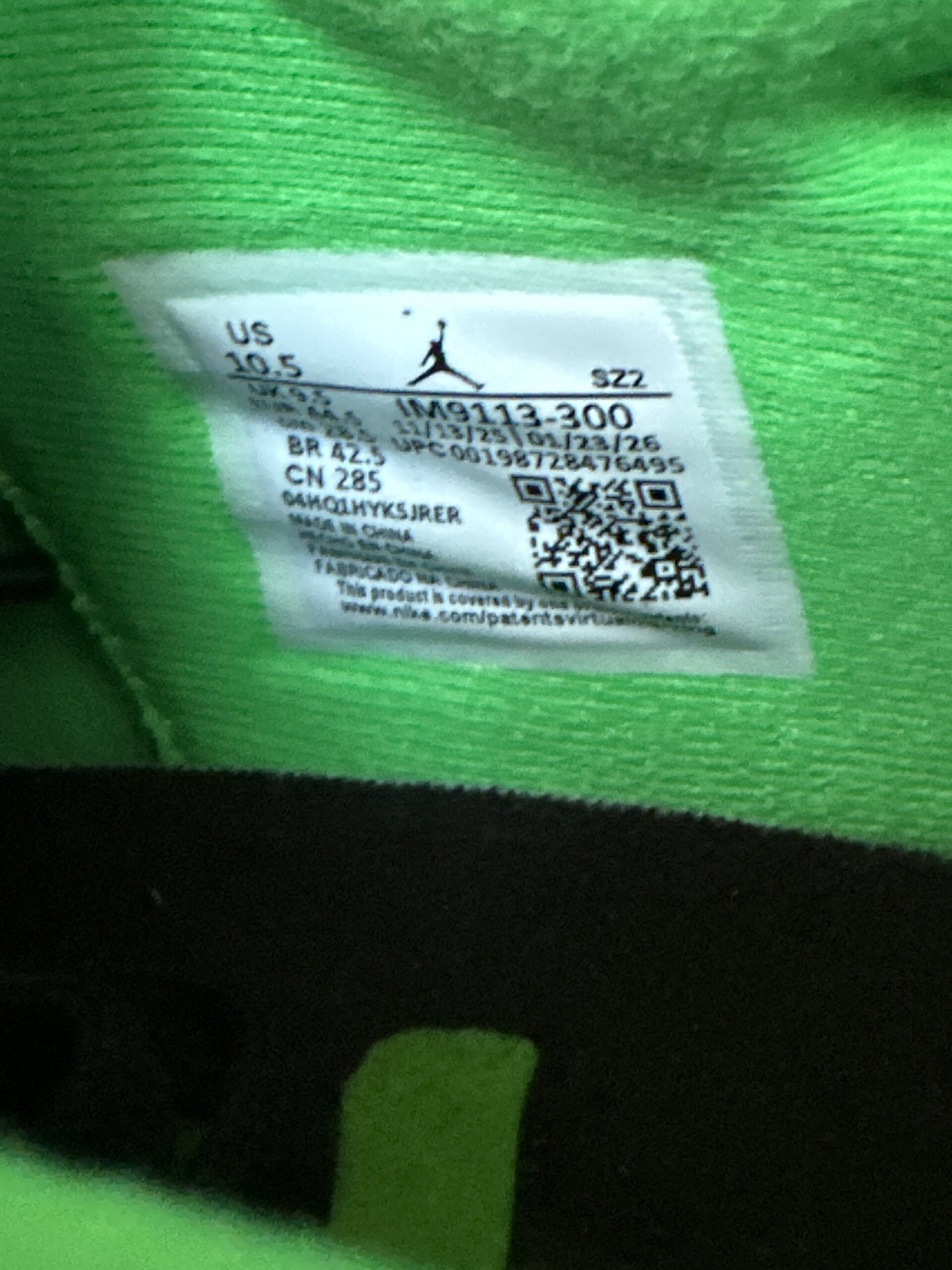 Air Jordan x Travis Scott Jumpman Jack 'Green Spark' (2026) photo 6