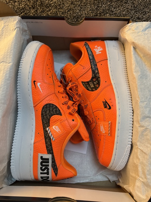 Nike Air Force 1 '07 Premium JDI 'Just Do It Pack' Orange
