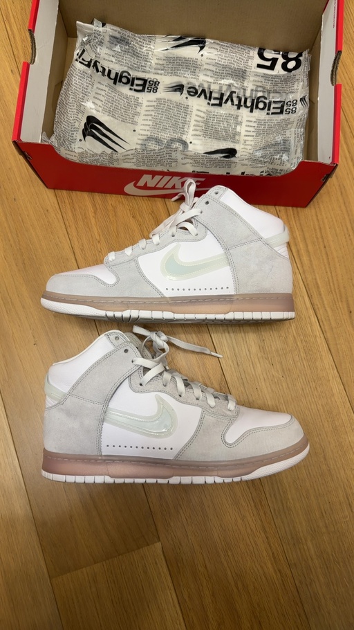 Nike Dunk High Slam Jam White Pure Platinum (2020)