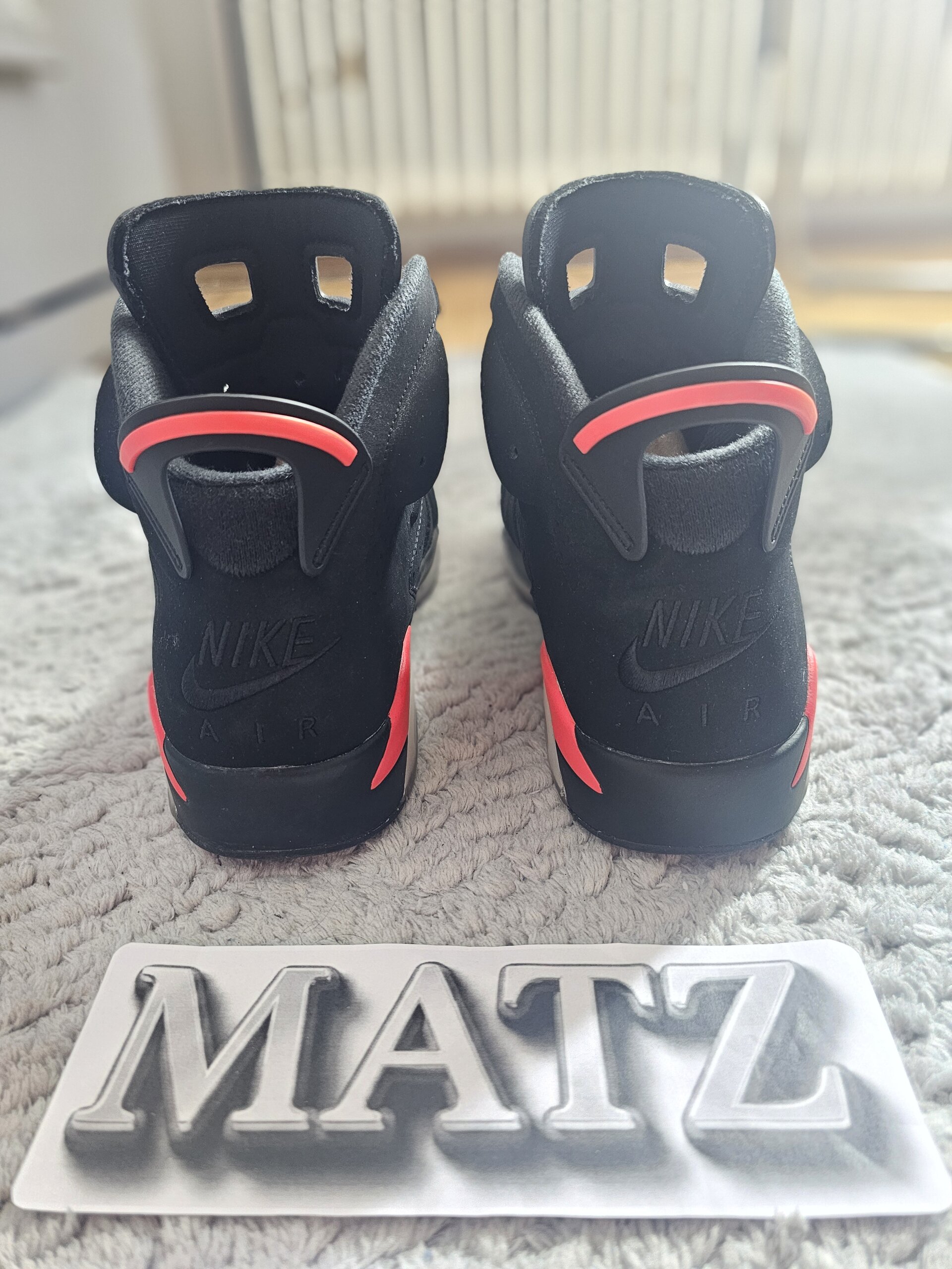 Air Jordan 6 OG 'Infrared' Black (NIKE AIR) (2019) photo 4