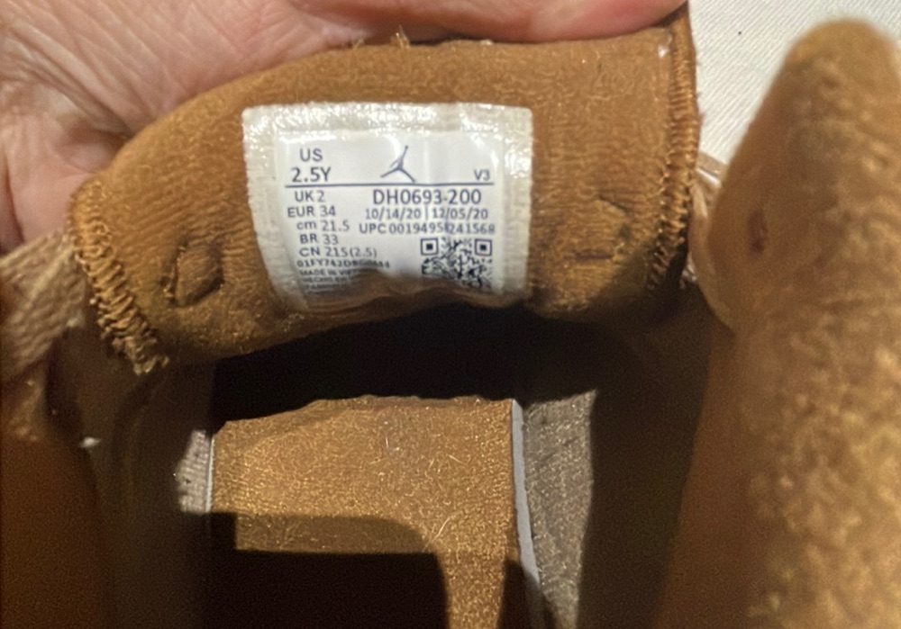 Air Jordan x Travis Scott 6 Retro British Khaki (PS) (2021) photo 6