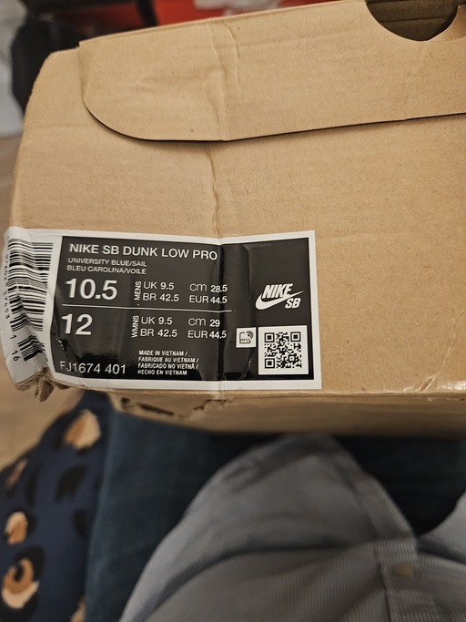 Nike SB Dunk Low Pro 'University Blue Gum' (2025)