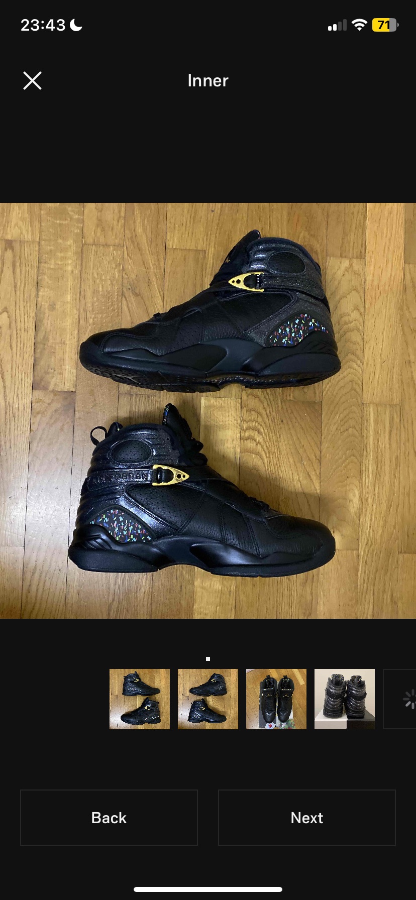 Air Jordan 8 Retro 'Confetti Champion Chip' (2016) photo 2
