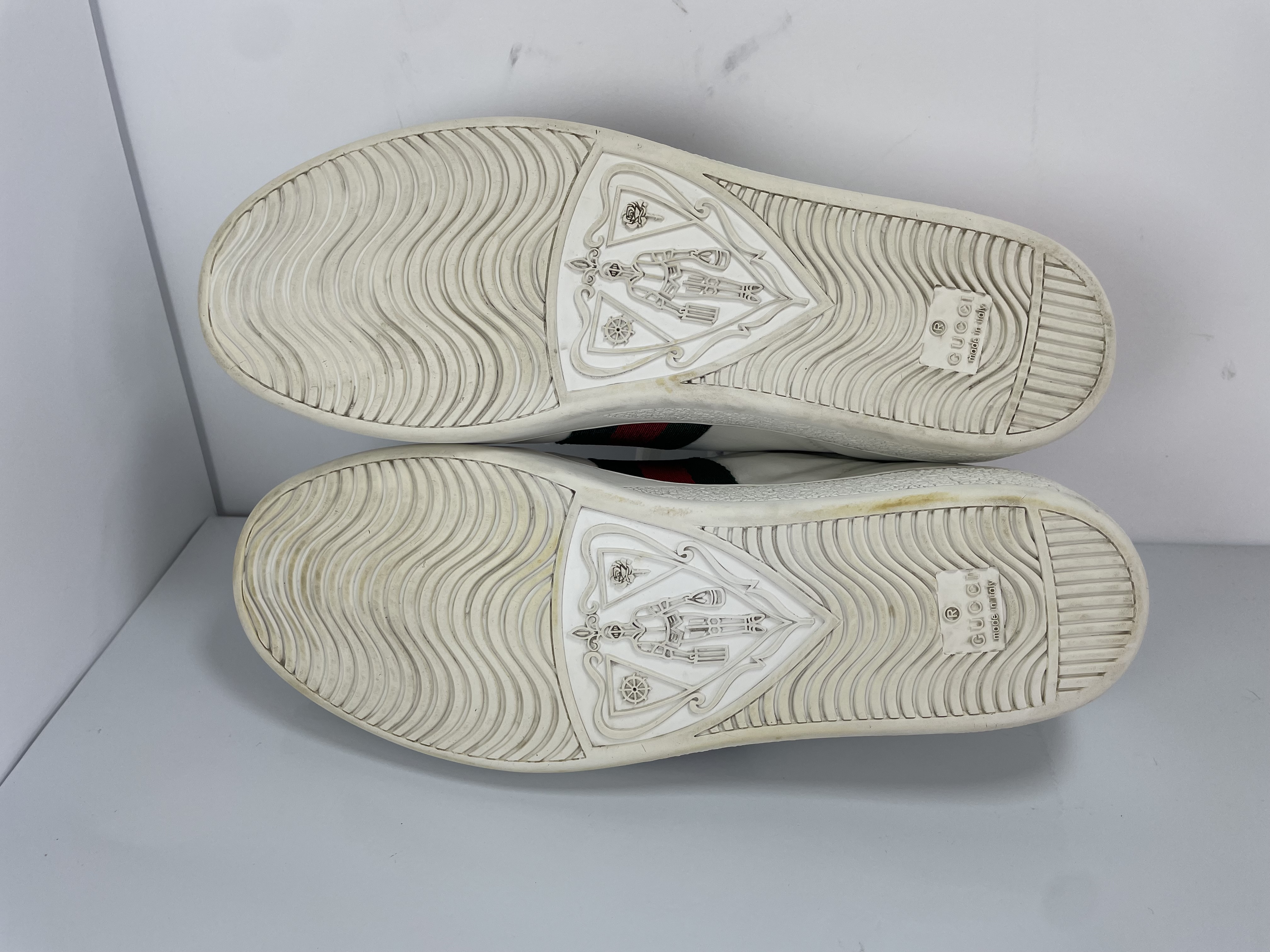 Luxury Gucci Ace Bee White photo 6