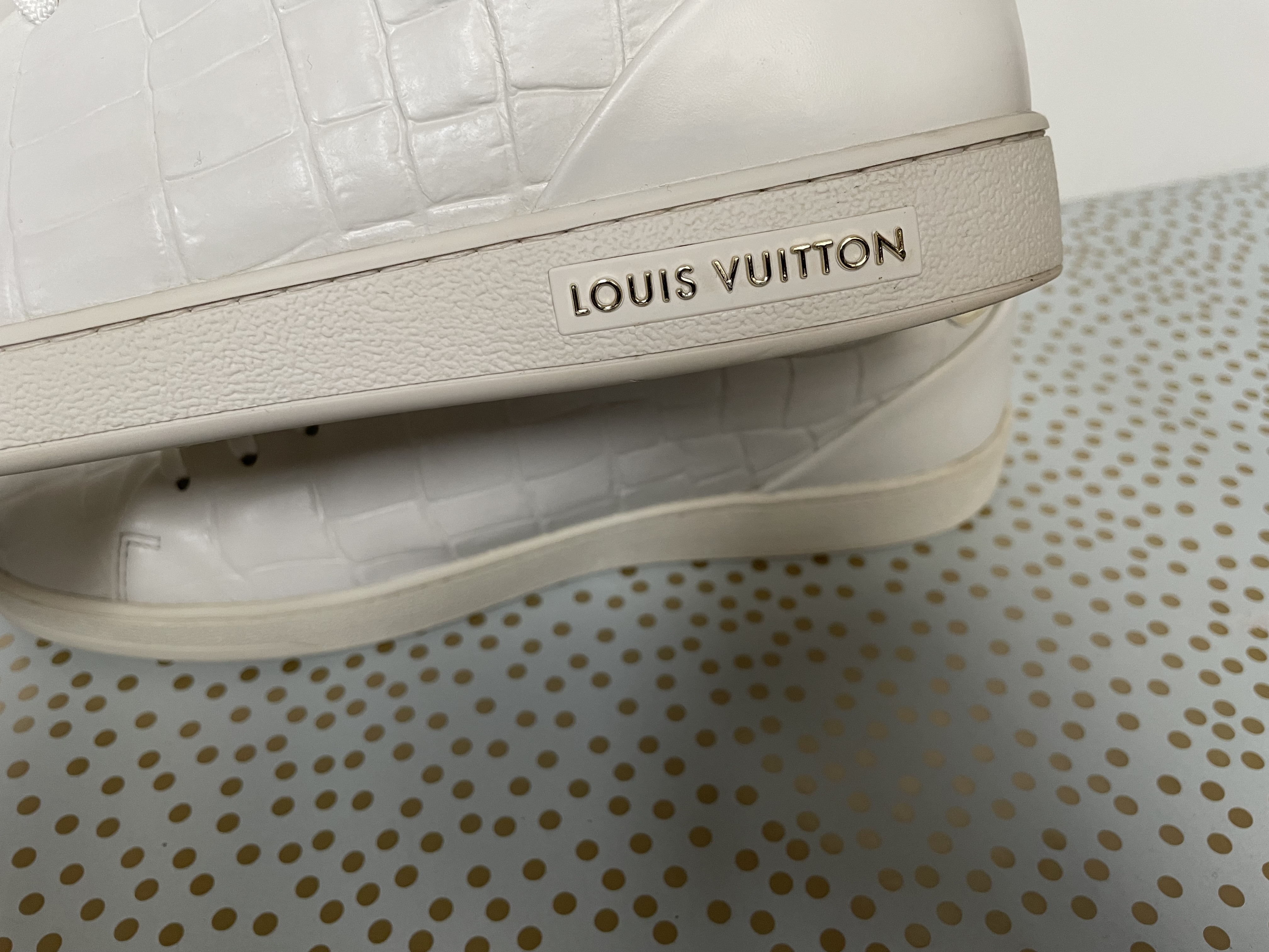 Luxury Louis Vuitton LV Trainer White photo 3