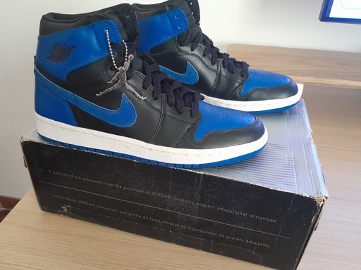 Air Jordan 1 Retro Black Royal Blue (2001)
