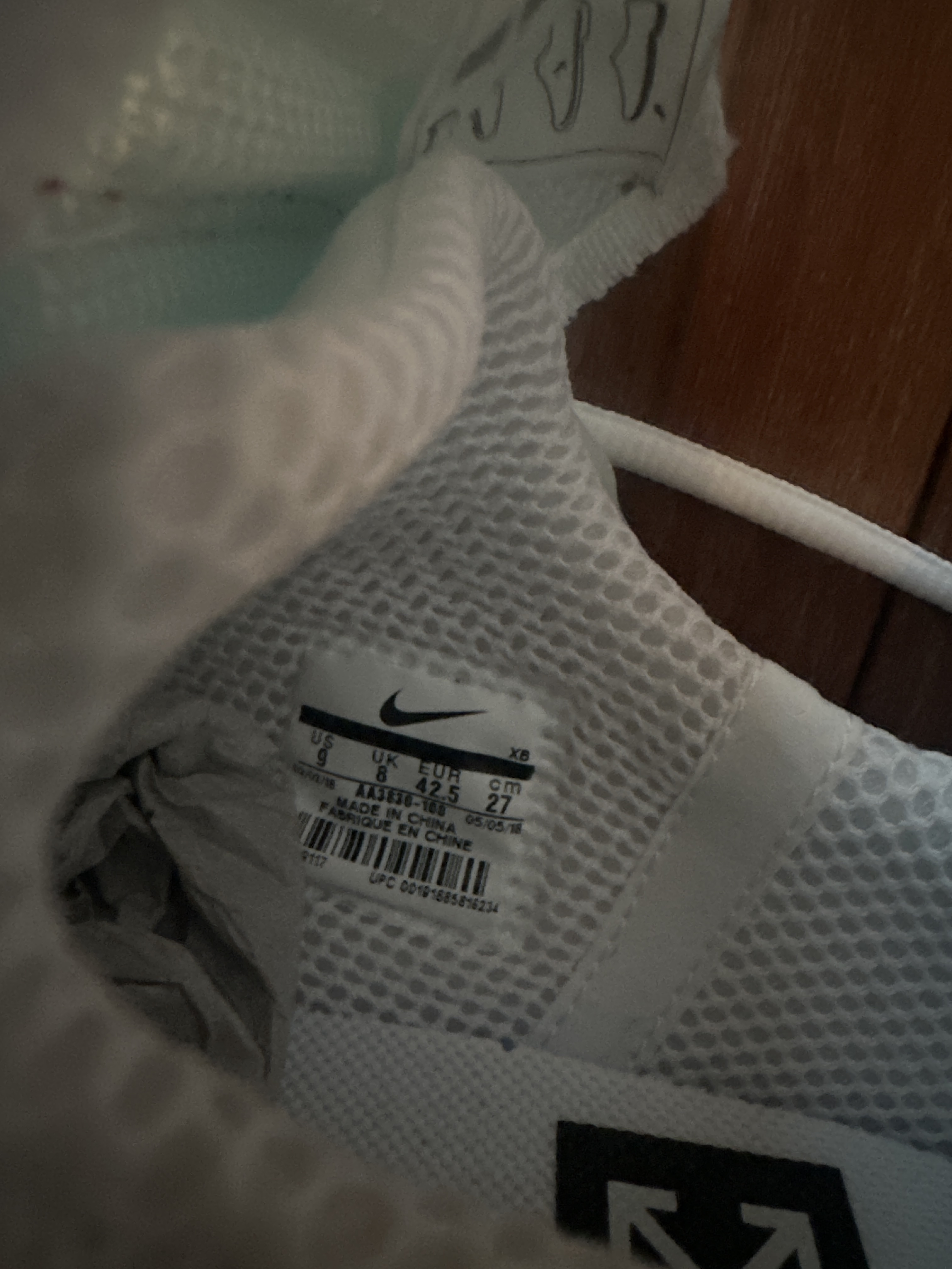 Nike x Off White Air Presto 'White' (2018) photo 6