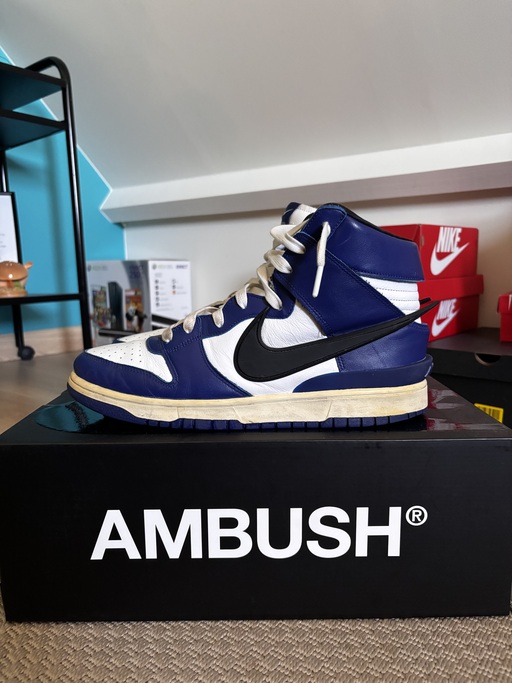 Nike x Ambush Dunk High 'Deep Royal Blue' (2021)