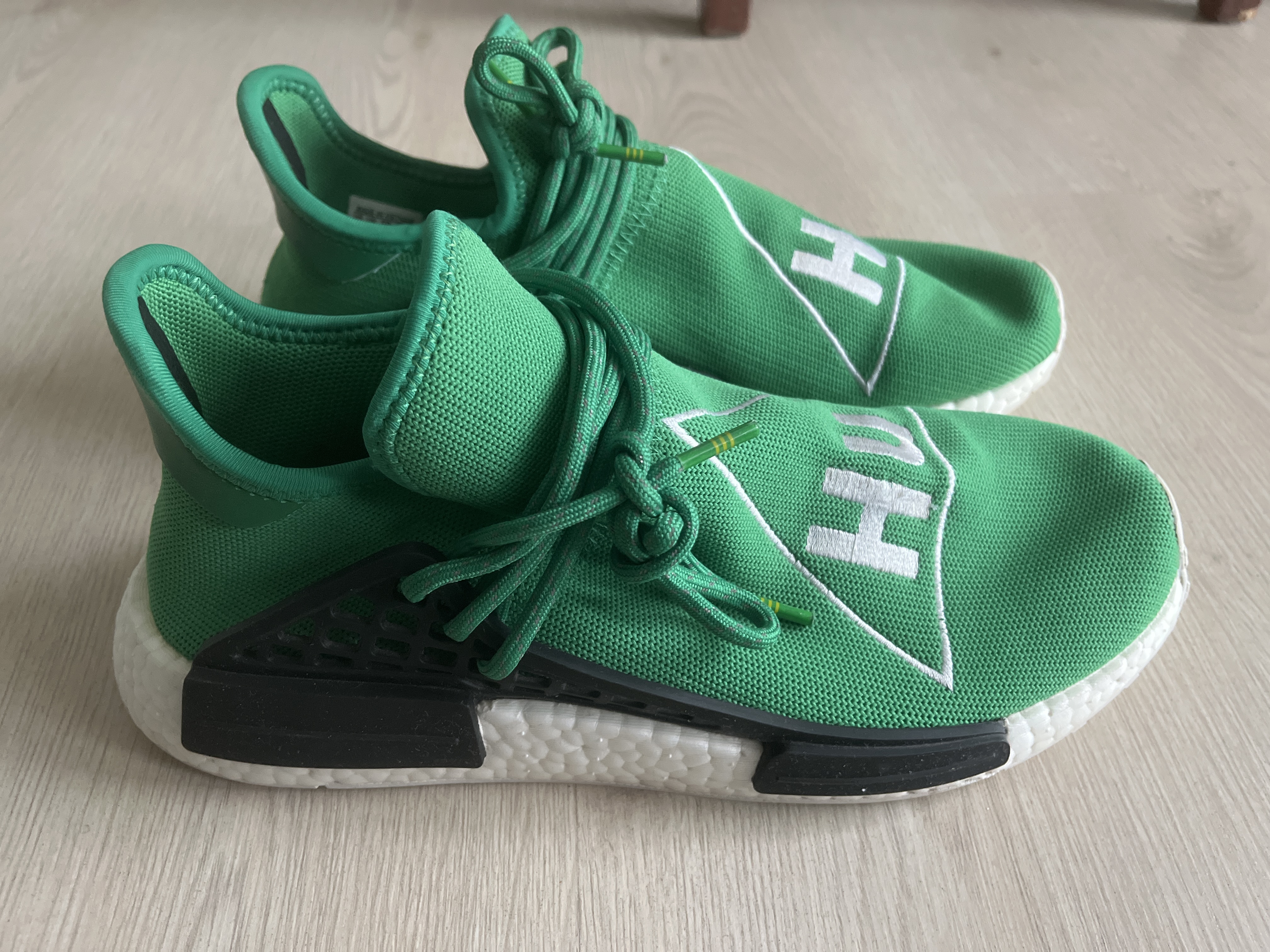 Adidas x Pharrell NMD HU Human Race Green (2016) photo 7
