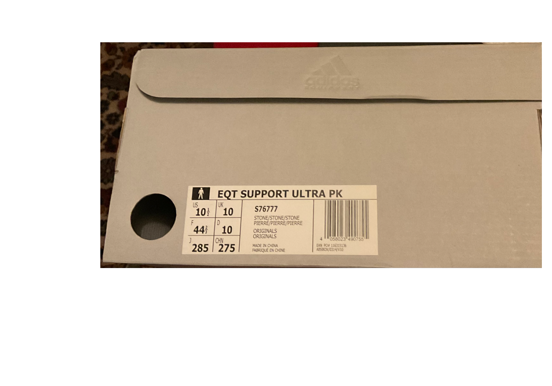 Adidas EQT Support Ultra Boost Pusha T "King Push" Greyscale photo 7