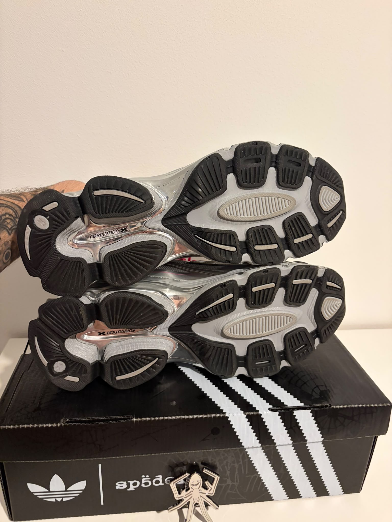 adidas x Sp5der F50 Formotion 'Silver Metallic' (2026) photo 3