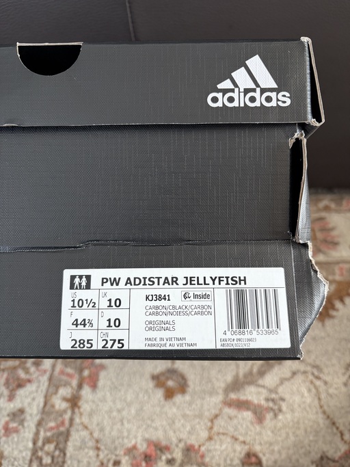 Adidas x Pharrell Adistar Jellyfish 'Triple Black' (2026)