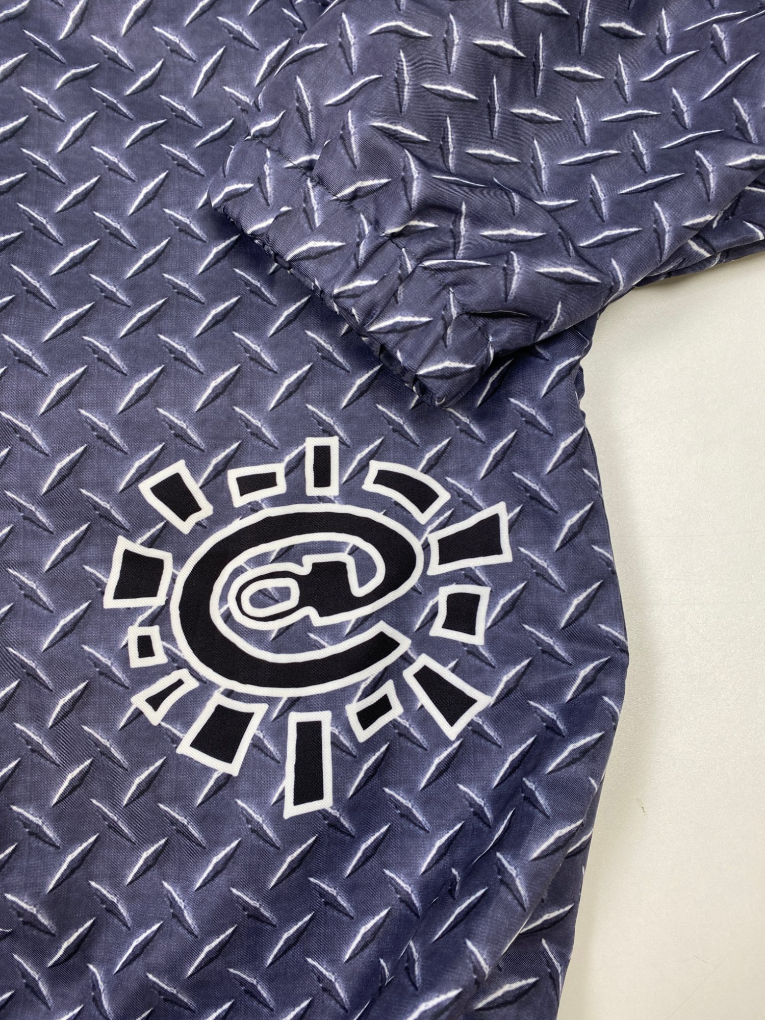 Always Do What You Should Do Diamond Plate Track Jacket photo 5