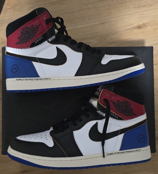 Air Jordan x Union LA x Fragment Design 1 High OG 'Varsity Red & Sport Royal' (2026)