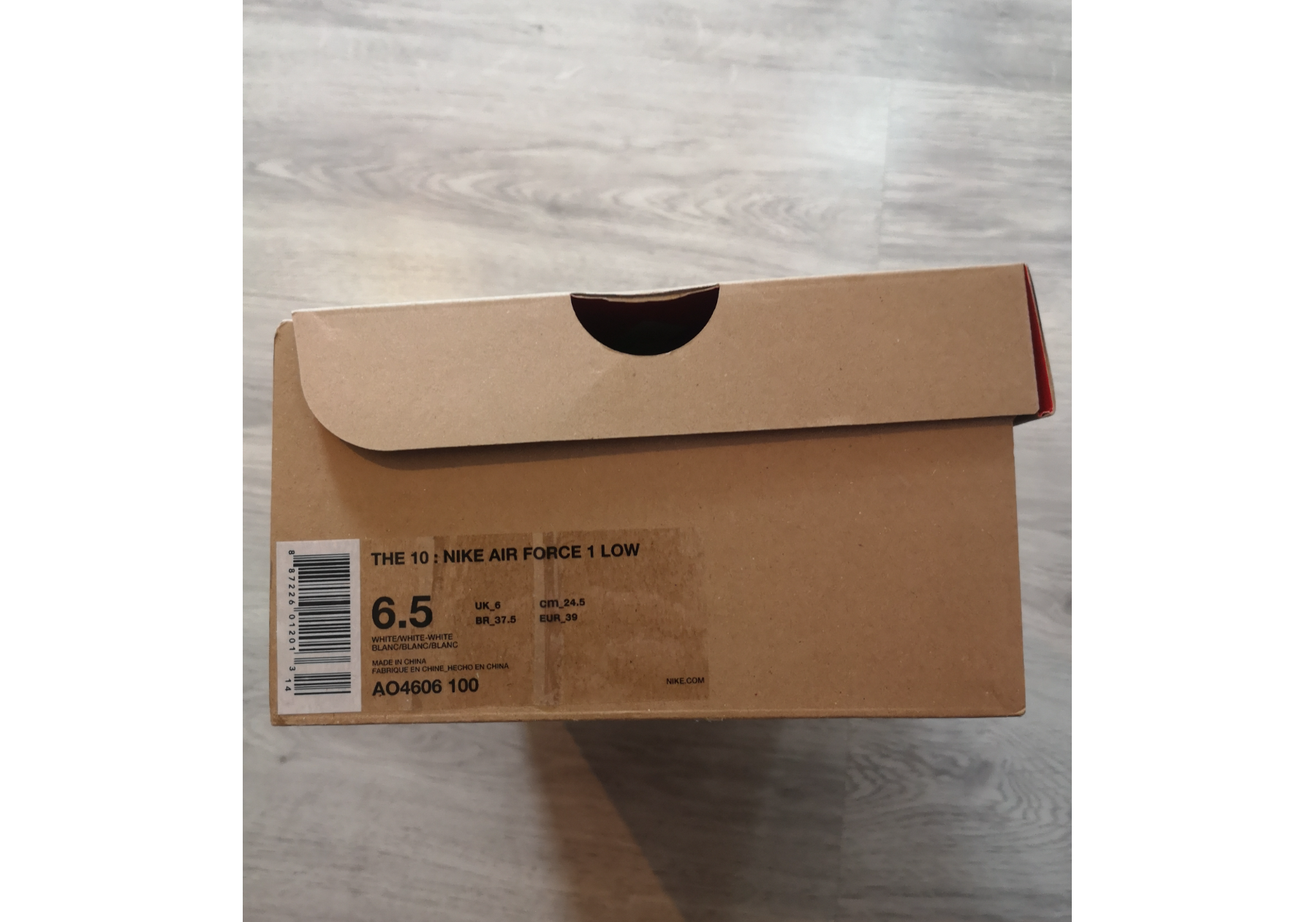 Nike x Off White Air Force 1 Low Virgil Abloh 'The 10 Ten' photo 7
