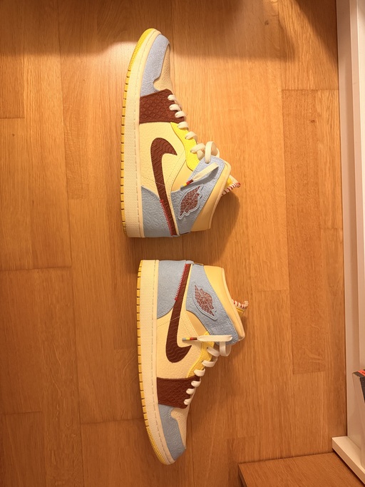 Air Jordan x Maison Chateau 1 Mid 'Fearless' (2019)