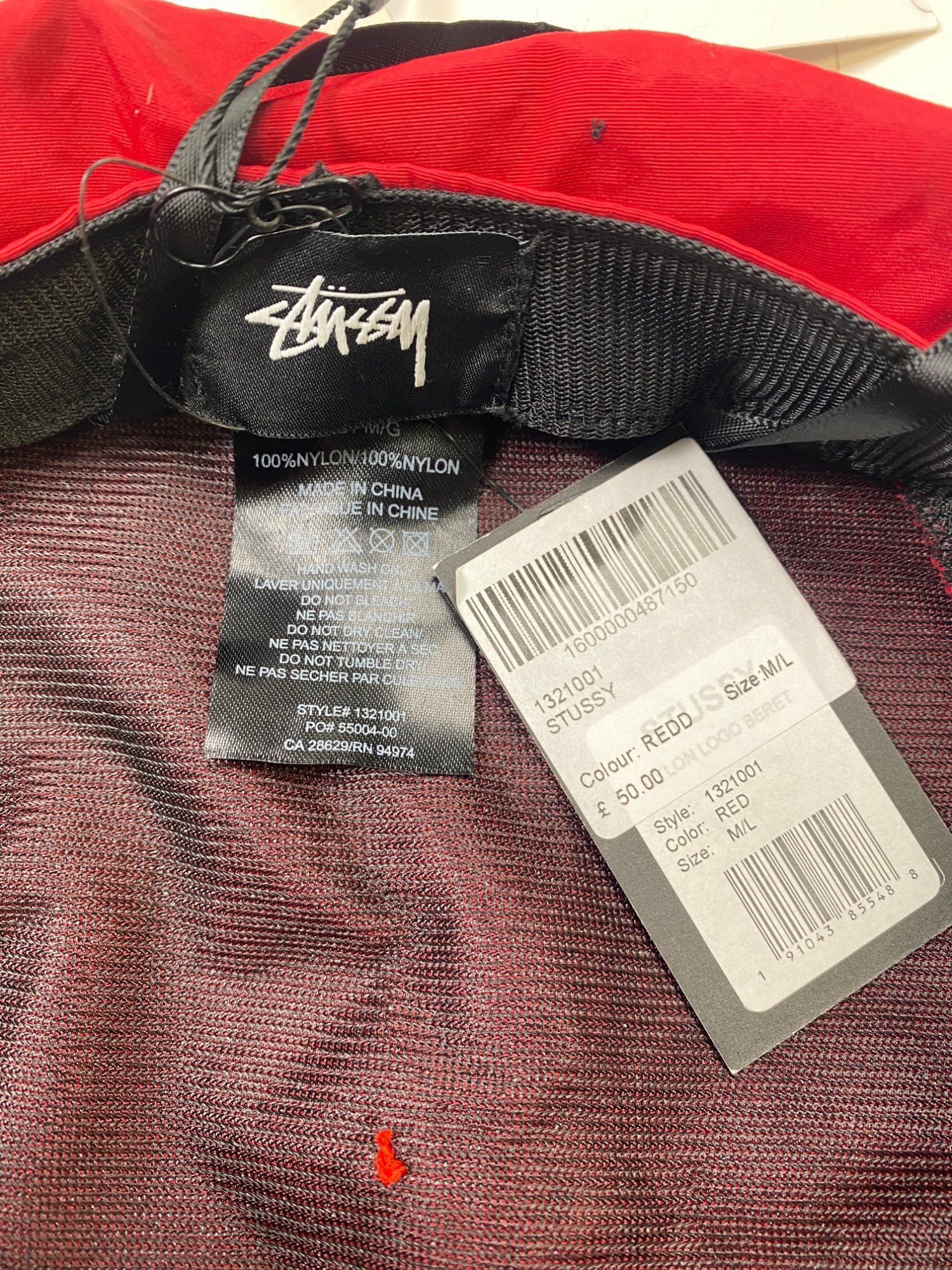 Stussy Nylon Logo Beret photo 7