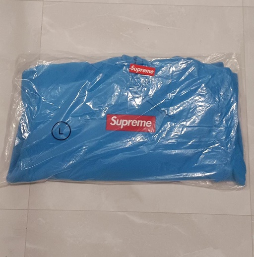 Supreme Box Logo Hooded Sweatshirt 'Cyan' (FW25)