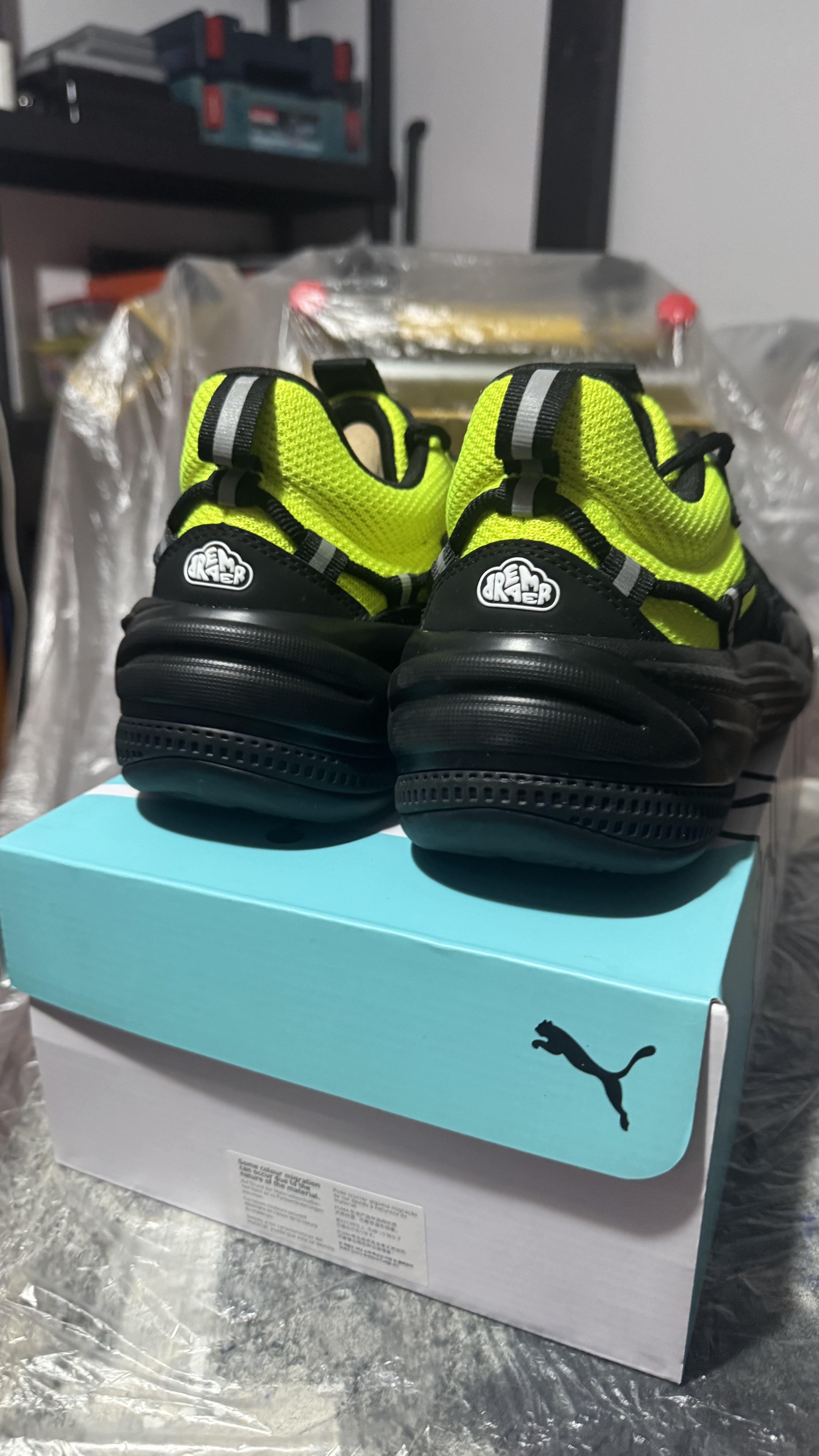 Puma RS-Dreamer J Cole Lime Green photo 4