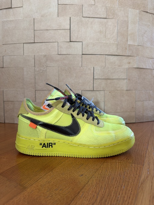 Nike x Off-White Air Force 1 Low 'Volt' (2018)
