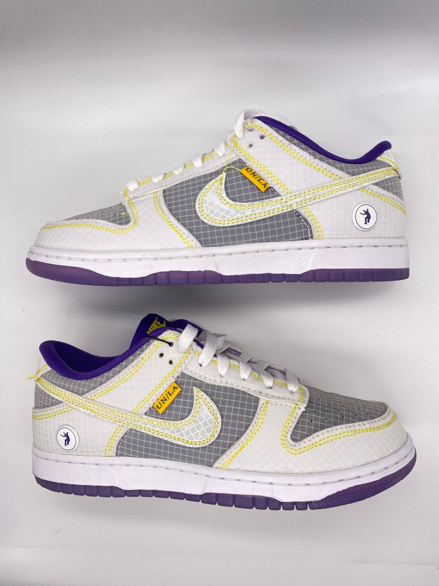 Nike x Union LA Dunk Low Purple Yellow (2022) photo 1