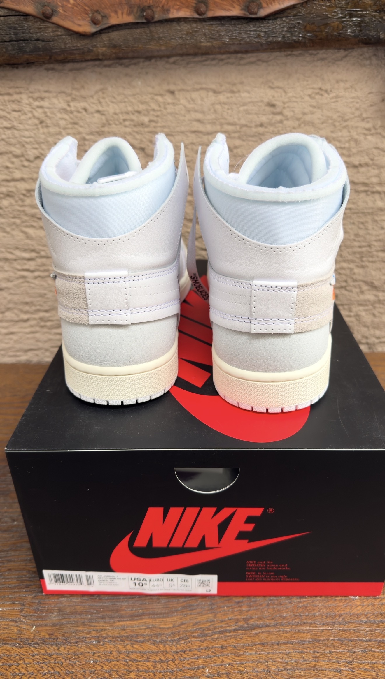 Air Jordan x Virgil Abloh Archive 1 High OG 'Alaska' (2026) photo 5