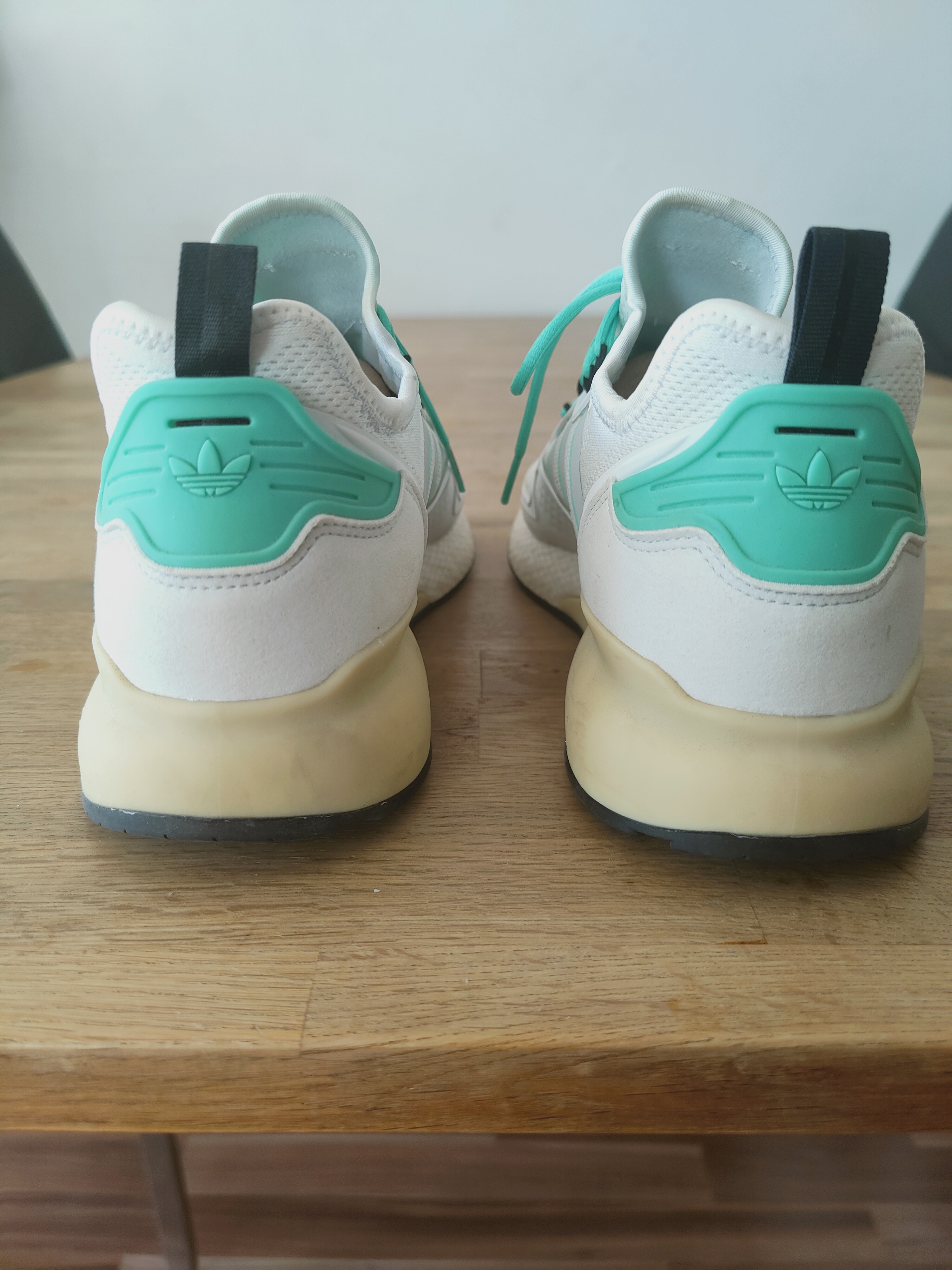 Adidas ZX 2K Boost Grey One Hi-Res Green (2020) photo 4