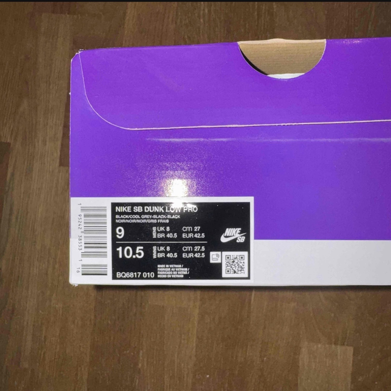 Nike SB Dunk Low 'Fog' photo 7