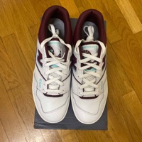 New Balance 550 'White Bordeaux Red Grey' (2021) photo 3