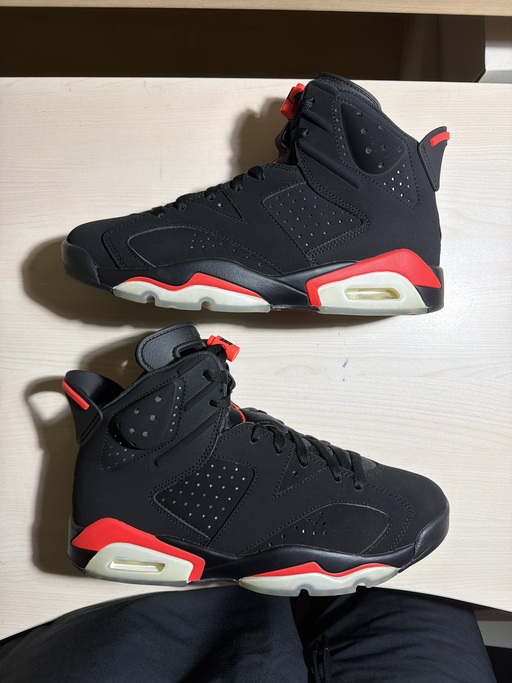 Air Jordan 6 OG 'Infrared' Black (NIKE AIR) (2019)